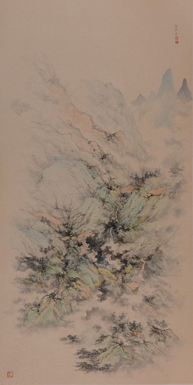 Arnold Chang, Spring Landscape [2014.09]
2014, Ink and Color on Paper