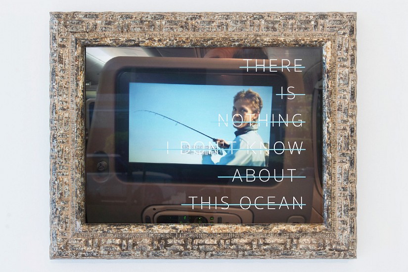 Tong Yi Xin, There Is Nothing I Don't Know About This Ocean
2018, Inkjet print on paper, frame, glass
